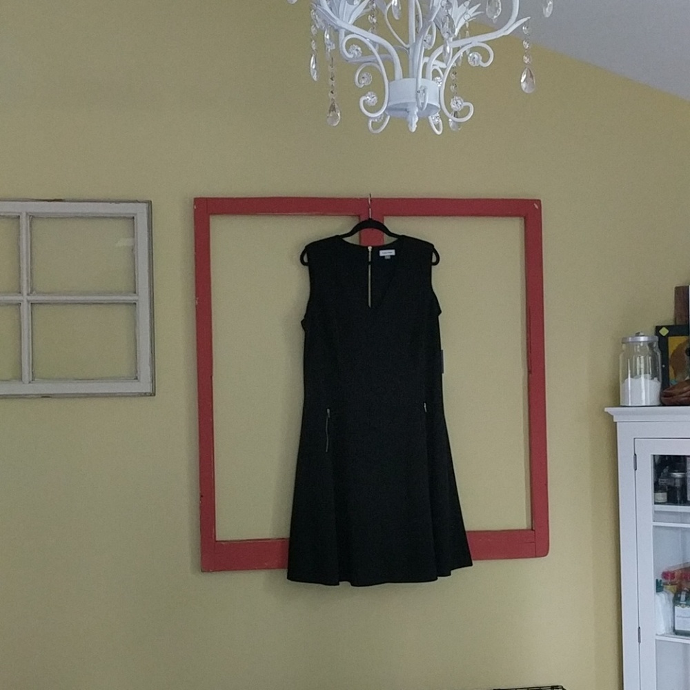 Calvin Klein Little Black Dress 18W